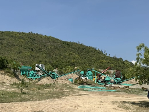 Khai thác chế biến đá tại mỏ Trung Việt - úi Cô Lô, Hàm Thuận Bắc, Ninh Thuận