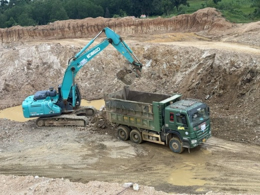 Thi công cao tốc gói sông Cầu - Phú Yên